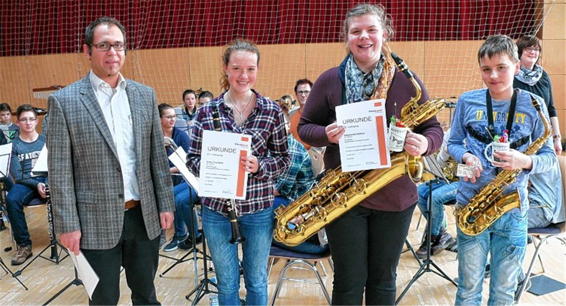 Musiker punkten gleich mehrfach Musiker punkten gleich mehrfach