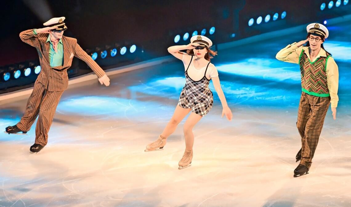 Die drei sympathischen Hauptfiguren von „Cinema of Dreams“ (von links): Andrii Kokura, ­Alina Urushadze und Jeremie Panyanouvong.