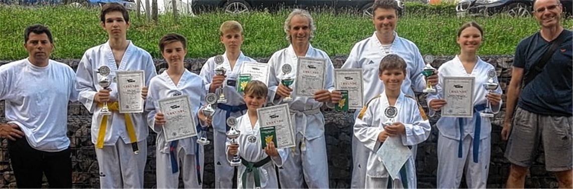 Fünf Medaillen an Mühlacker