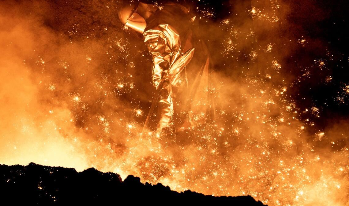 Die europäische Stahlindustrie soll von dem Gesetz profitieren. (Symbolbild)