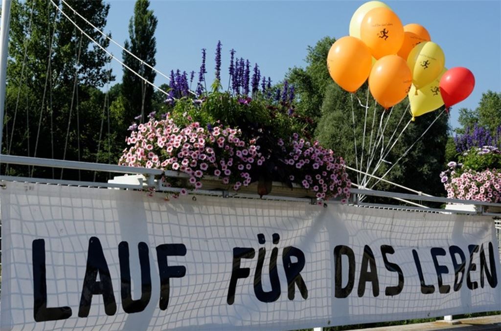 Die evangelisch-methodistischen Gemeinden im Enzkreis werben für ihre Laufveranstaltung mit gutem Zweck. Foto: privat