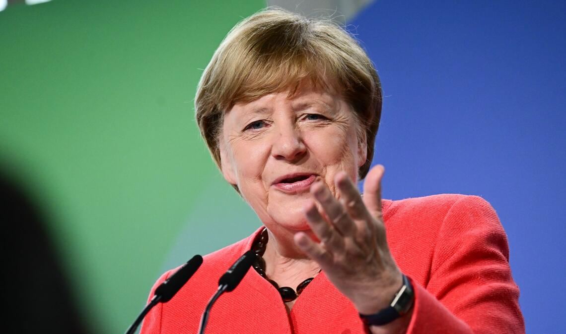 Die frühere Bundeskanzlerin Merkel nimmt die derzeitige Bundesregierung in Schutz. (Archivfoto)