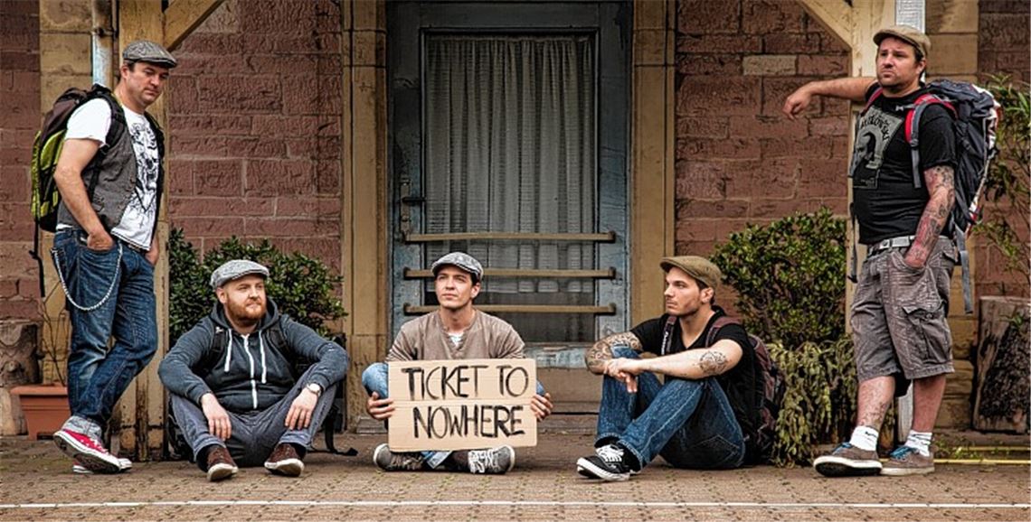 Die fünf Jungs von Royal Tea Club Patrick Riedel (v. li.), Gerrit Wolff, Simon Weidicke, Björn Koschnike und Peter Efferenn. 
