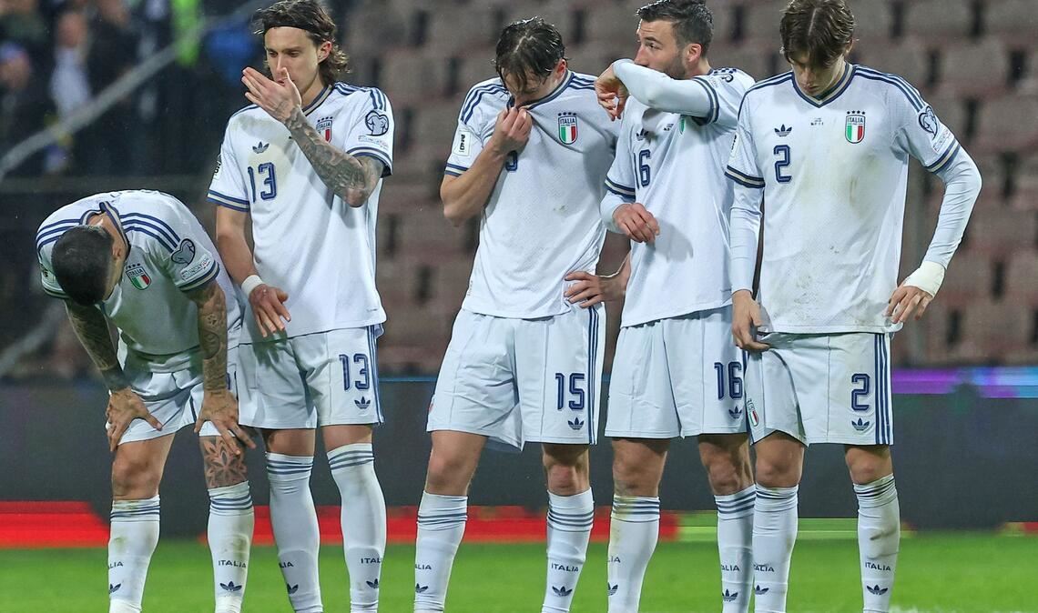 Die große Trauer: Gegen Bosnien-Herzegowina verpassten die Italiener die WM-Qualifikation.