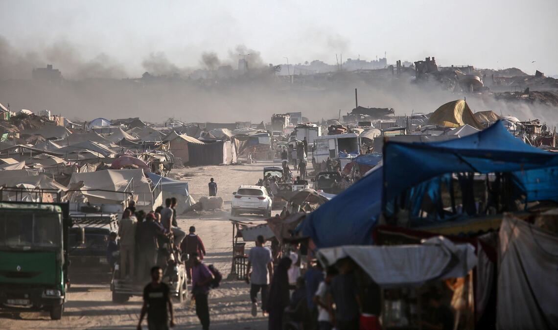 Israels Armee erlebt vor Gaza-Offensive Mobilisierungskrise Die humanitäre Lage im Gazastreifen ist katastrophal. (Archivbild)