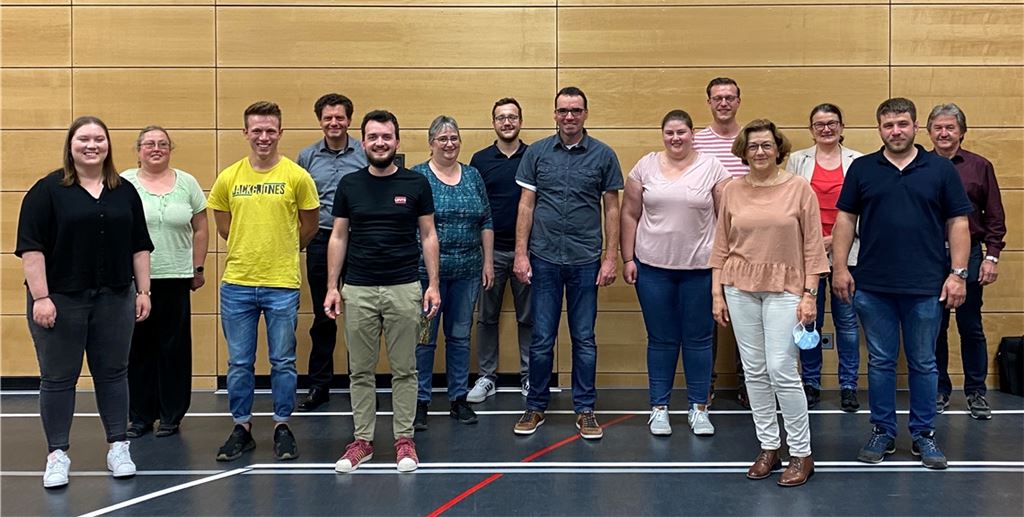 Die im Amt bestätigte und neu gewählte Vorstandschaft des Musikvereins. Foto: privat