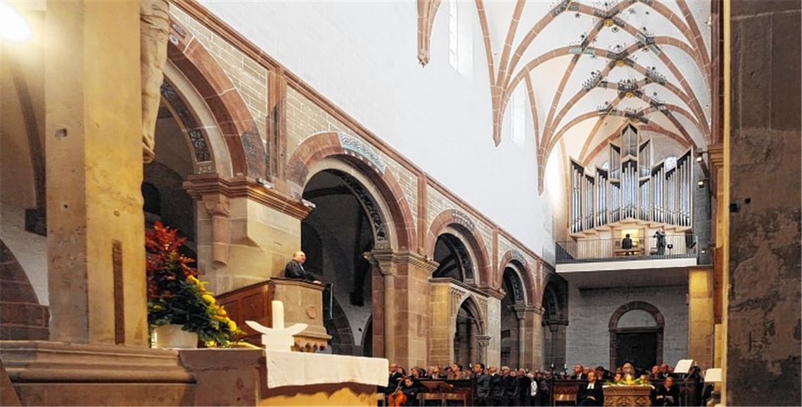 Die im Herbst eingeweihte Orgel spielt eine große Rolle in der neuen Saison.