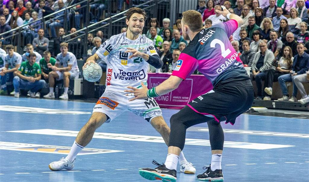 Die individuelle Klasse von Frisch-Auf-Spielmacher Ludvig Hallbäck entschied am Ende die Partie in Wetzlar.