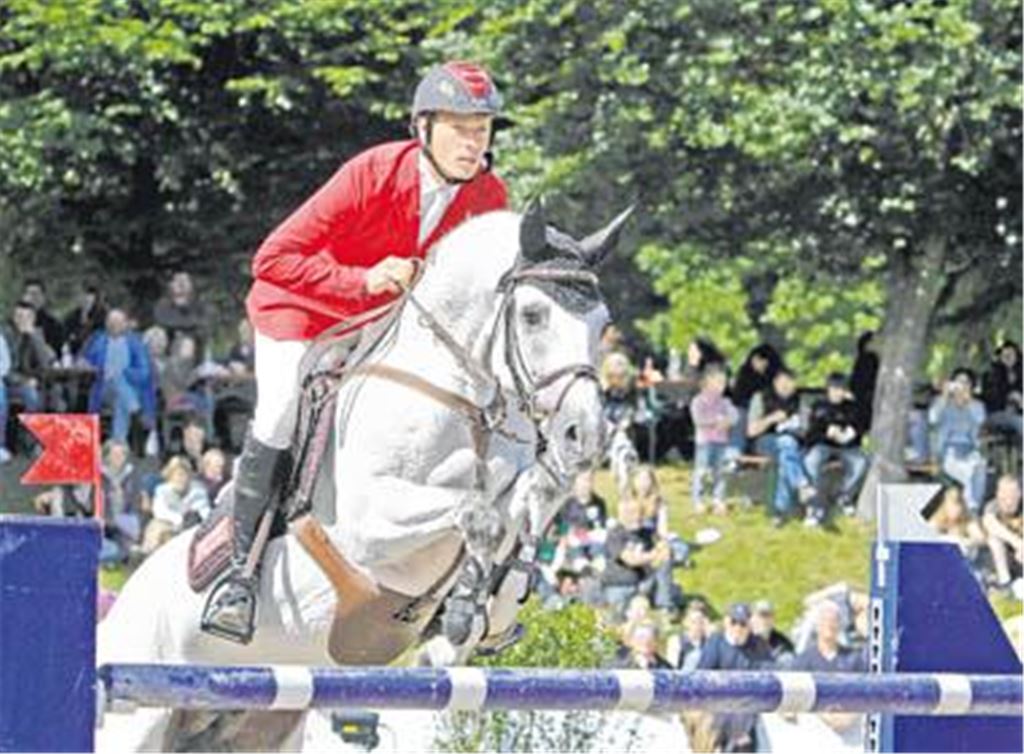Die internationale Spitze trifft sich beim Goldstadt-Cup in Pforzheim. Im Bild der Sieger des vergangenen Jahres Christian Ahlmann. Foto: Tilo Keller