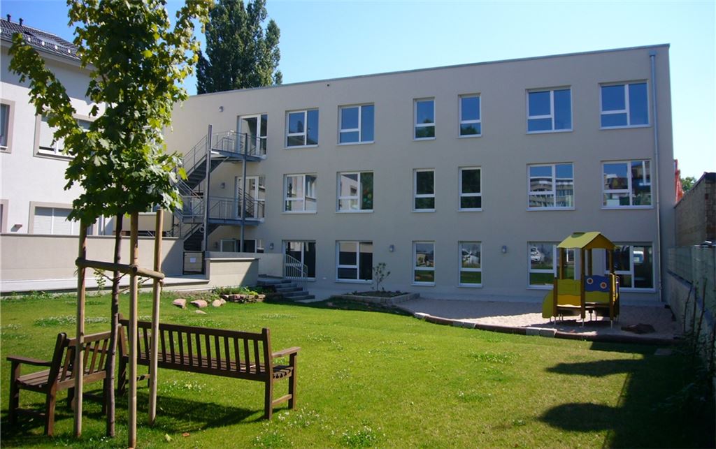 Die interreligiöse Kita „Irenicus“ in Pforzheim.Stadt Pforzheim