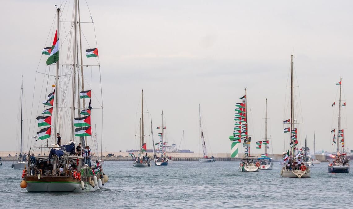 Die israelische Marine hat mehr als 20 Schiffe einer Gaza-Hilfsflotte gestoppt (Archivfoto).