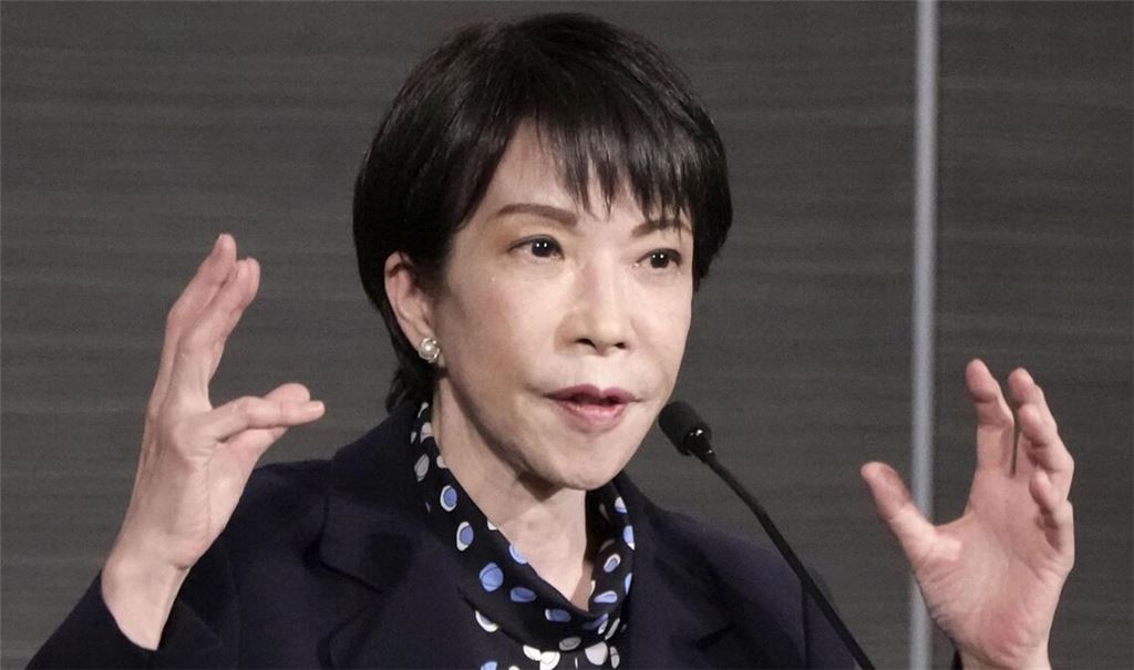 Die japanische Premierministerin Sanae Takaichi