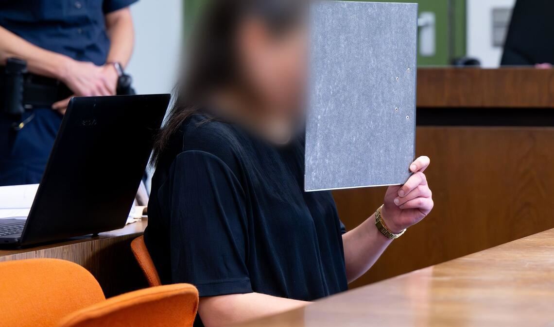Die junge Frau legte ein Geständnis ab.
