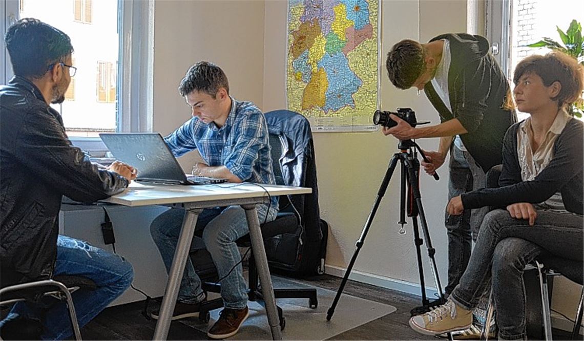 Kroatisches Filmteam dreht in Mühlacker