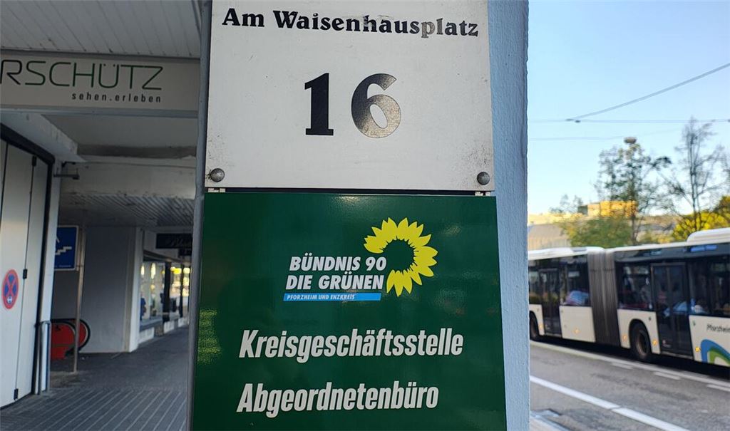 Die neue Adresse der regionalen Grünen: das Gebäude „Am Waisenhausplatz 16“ in Pforzheim. Foto: privat