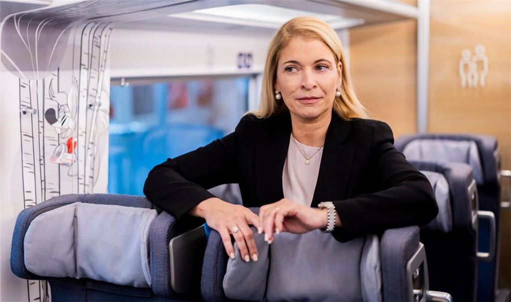 Die neue Bahnchefin Evelyn Palla soll mit einem neuen Vorstandsteam die Probleme bei der Bahn angehen. (Archivbild)