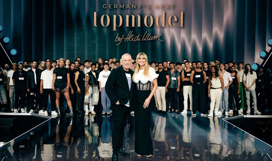 Die neue "GNTM"-Staffel startet erstmals mit den Männern.