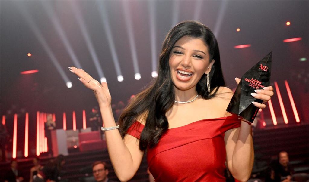 Die neue "Miss Germany" konnte es kaum fassen.