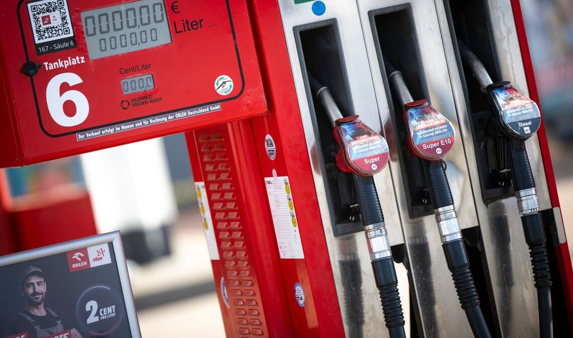 Die neue Preisregel für Tankstellen soll am 1. April in Kraft treten. (Symbolbild)