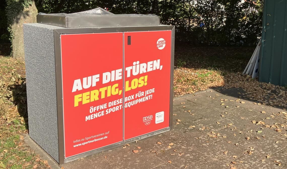 Die neue Sportbox. Foto: Robert Simon