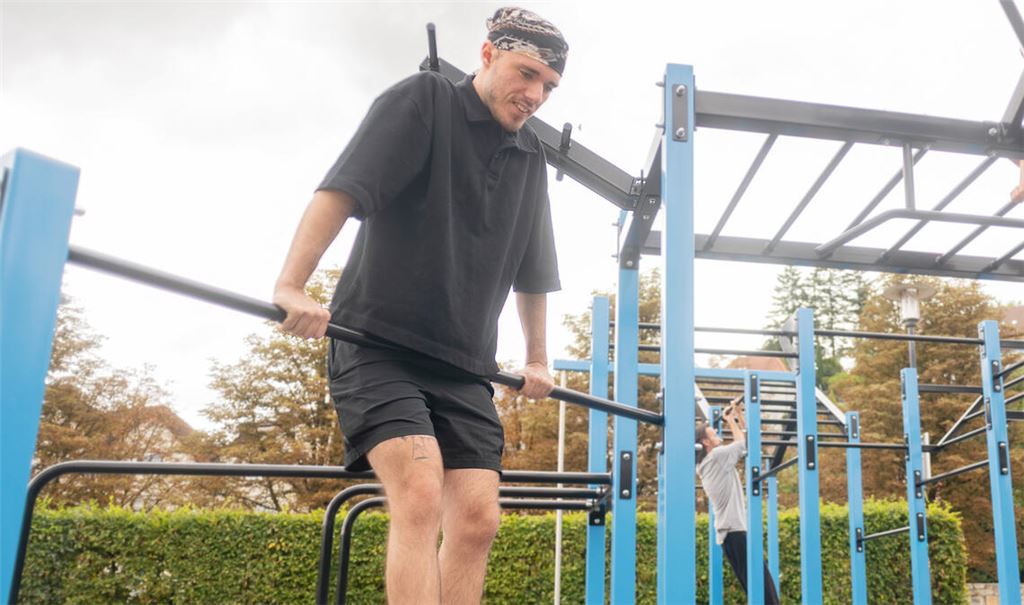 Die neue Trainingsanlage in den Enzgärten. Foto: Fotomoment