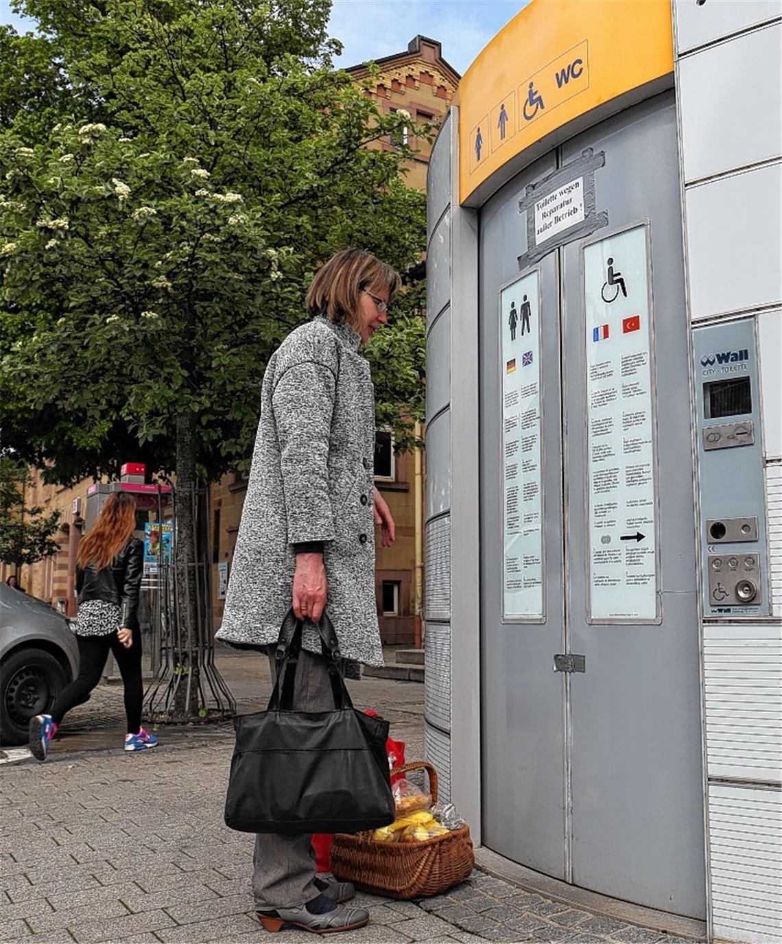 Öffentliche Toilette ruft Ärger hervor Öffentliche Toilette ruft Ärger hervor