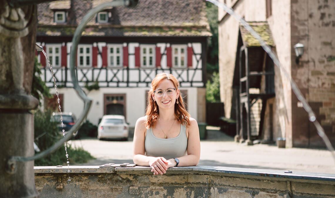 Die perfekte Kulisse für Brautpaare liegt mit dem Maulbronner Kloster quasi direkt vor der Haustür der verheirateten Mutter und Hochzeitssängerin Marina Weißert. Fotos: privat