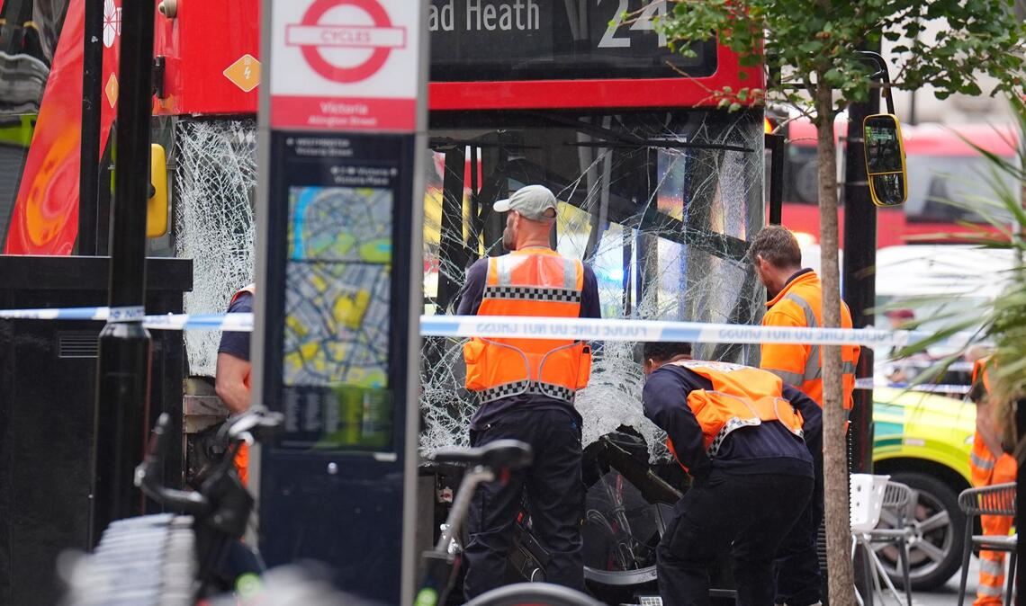 Die roten Doppeldeckerbusse gehören zum Londoner Stadtbild wie Big Ben oder der Buckingham-Palast.