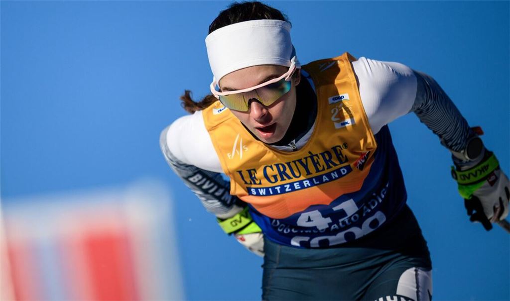 Die russische Langläuferin Daria Neprjajewa darf bei den Olympischen Winterspielen starten – als neutrale Athletin.