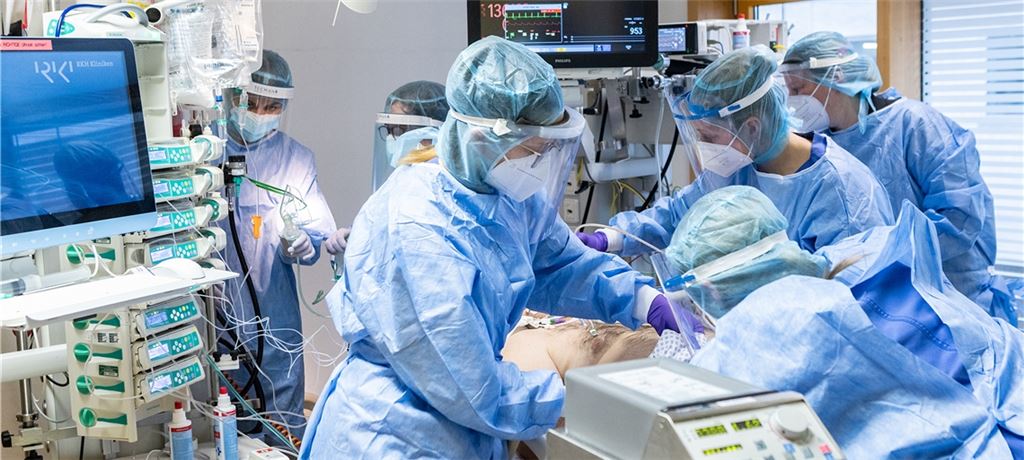 Die vierte Pandemie-Welle trifft die RKH-Kliniken mit voller Wucht. Intern wird Personal umgeschichtet, um die Lage zu bewältigen. Foto: RHK Kliniken/Benjamin Stollenberg