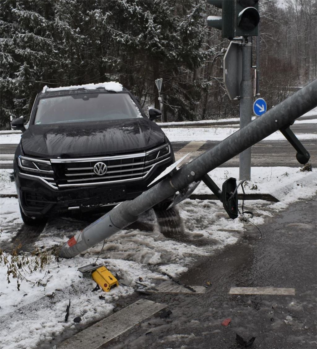 Die zerstöre Ampel. Myroshnichenko