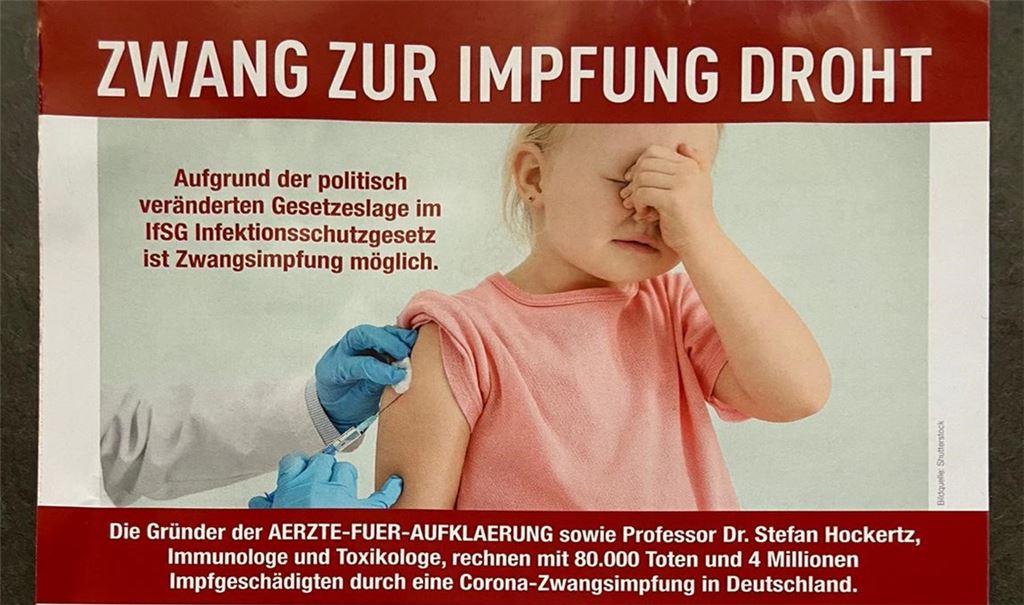 Dieses Flugblatt sorgte bei Anwohnern im Heidenwäldle für Empörung.