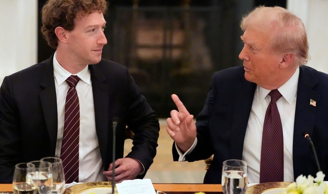 Dinner für Tech-Bosse: US-Präsident Donald Trump hat die Chefs der großen amerikanischen Tech-Konzerne zu einem Abendessen ins Weiße Haus geladen.