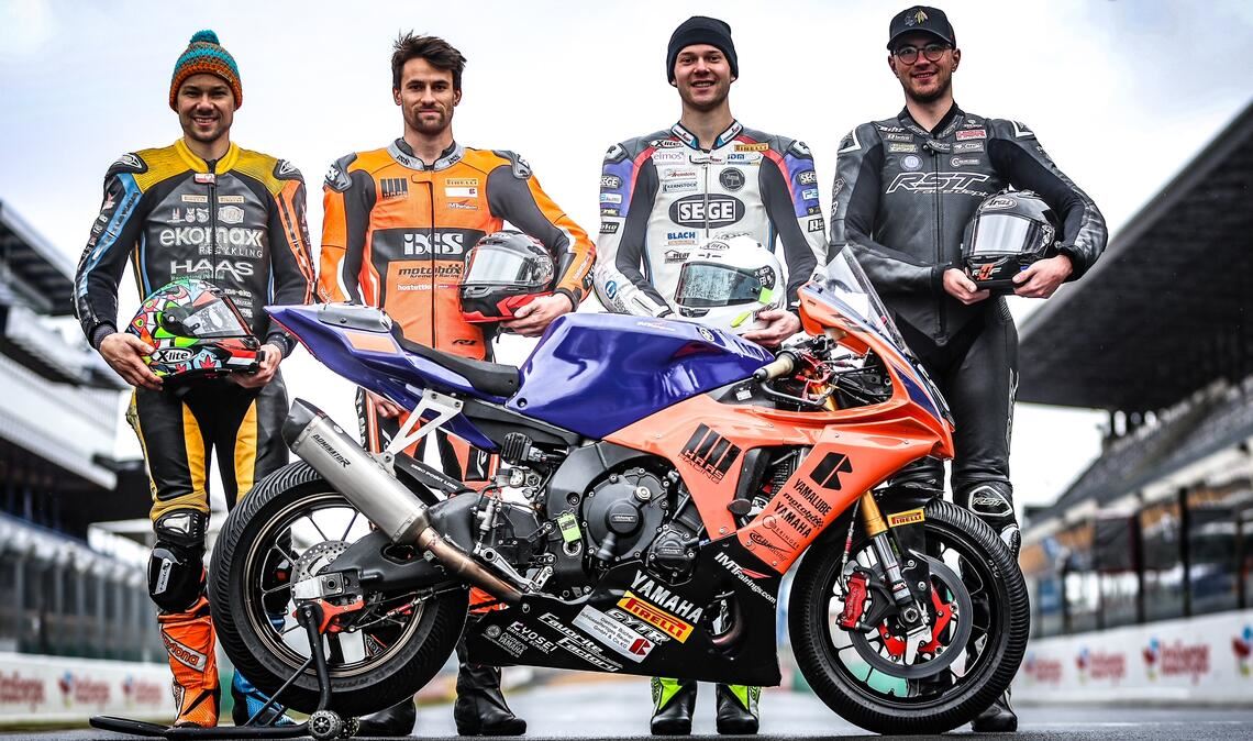 Dominik Vincon (li.) und seine Teamkollegen freuen sich auf den Auftakt der Endurance World Championship an diesem Samstg. Fotos: Vincon/ Reygondeau/ Motobox Kremer Racing