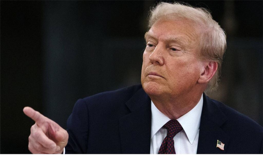 Donald Trump droht der EU einmal mehr mit Zöllen (Archivbild).