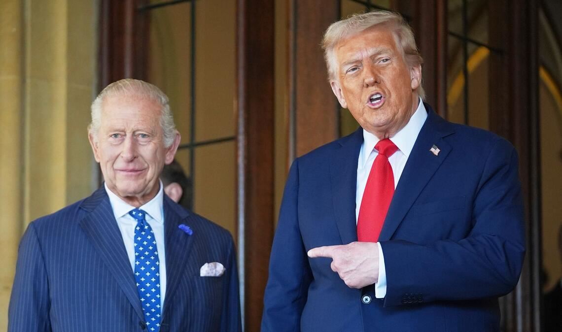 Donald Trump gilt als Fan der britischen Monarchie. (Archivbild)