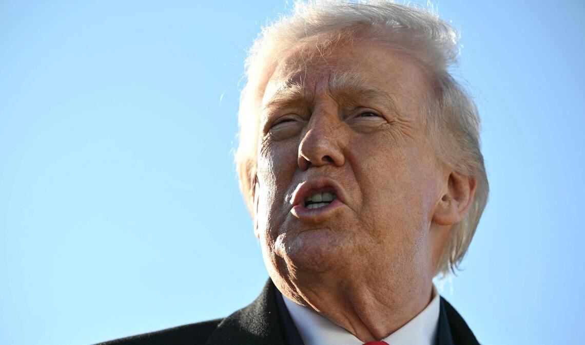 Donald Trump hat bei einem Treffen mit Bundeskanzler Friedrich Merz (CDU) Kritik an den Regierungen in Spanien und Großbritanniens geübt (Archivfoto).