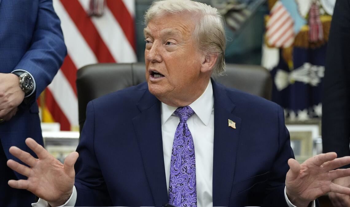 Donald Trump hat nach eigenem Bekunden KI-Software wie ChatGPT noch nicht benutzt. (Archivbild)