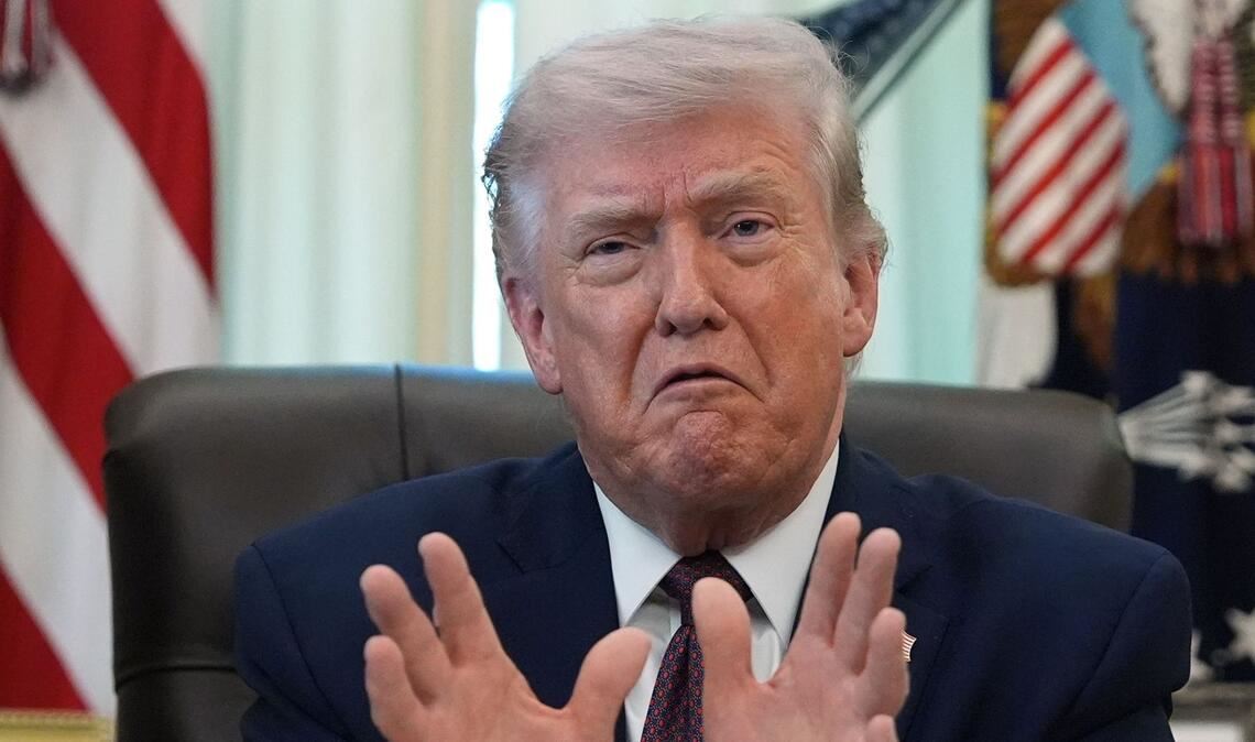 Donald Trump teilt einmal mehr gegen die Nato aus (Archivbild).