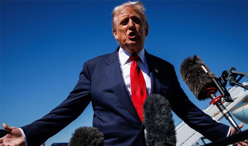 Donald Trump zeigt sich weiter angriffslustig.