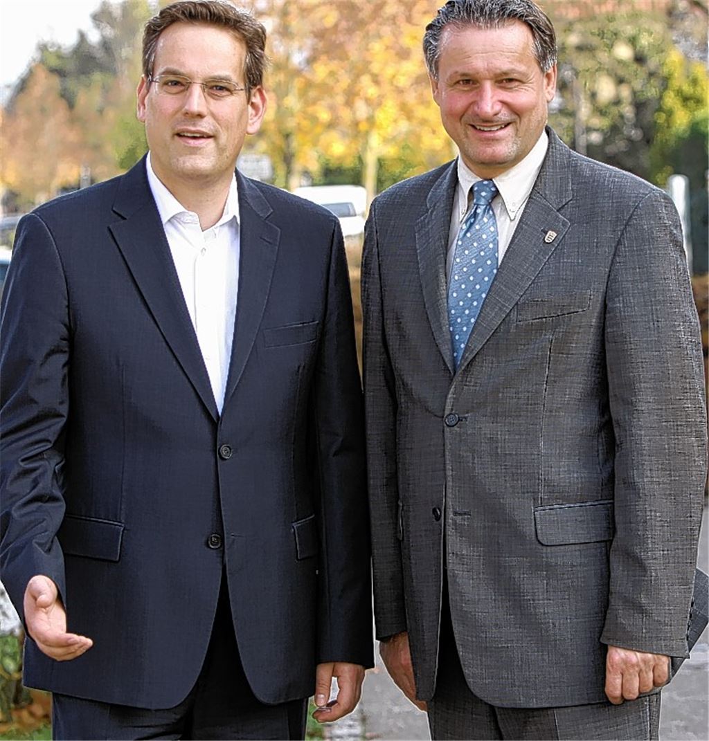 Doppelspitze: Dr. Hans-Ulrich Rülke (re.) und Professor Dr. Erik Schweickert. 