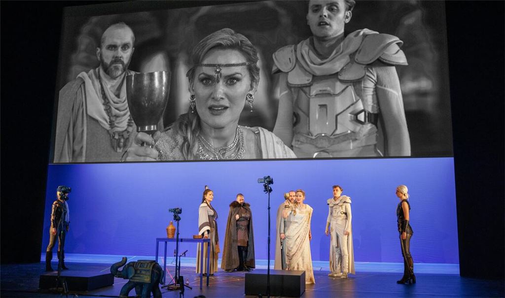 Doppeltes Spiel: Szene aus „Tamerlano“