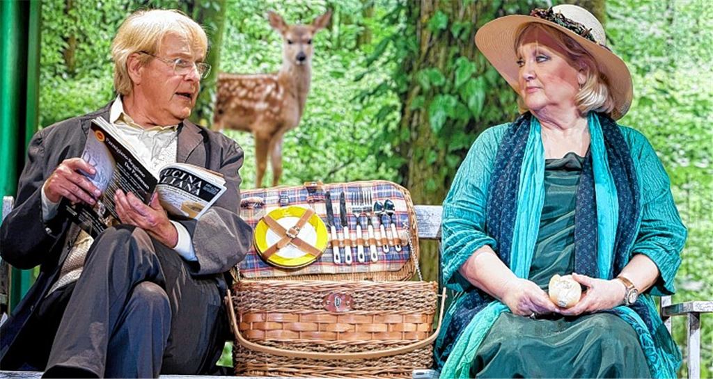 Doris Kunstmann und Peter Fricke sind „Möwe und Mozart“.Foto: Kai Schulz