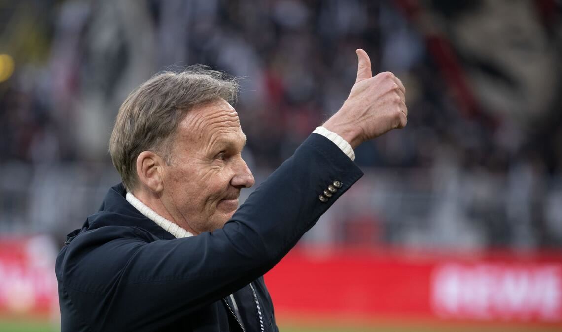 Dortmunds Geschäftsführer Hans-Joachim Watzke setzt auf die Kraft der Stadt für den Titelgewinn des BVB.