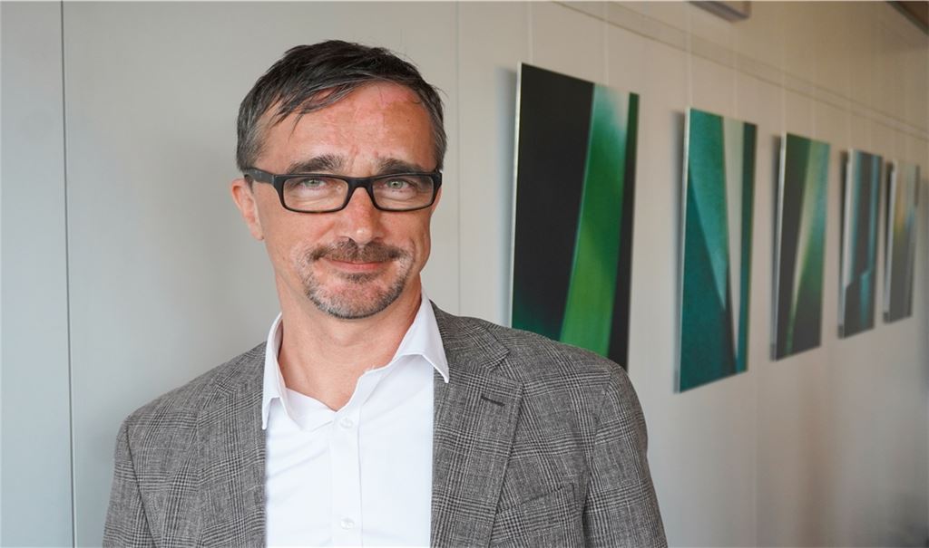 Dr. Christian Saalfrank übernimmt das Ornamenta-Ruder. Foto: Stadt Pforzheim; Cem Hancioglu