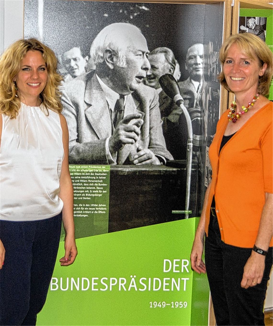 Dr. Denise Roth (li.), Gudrun Kruip.
