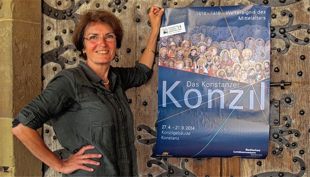 Dr. Katrin Stober ist Projektleiterin der Ausstellung zum Konstanzer Konzil.