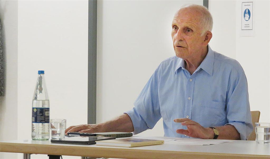 Dr. Volker Grub gibt Einblicke in die Geschichte seiner Familie. Fotos: Becker