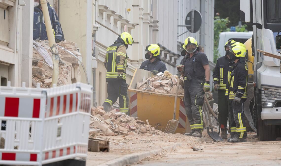 Drei Leichen wurden nach dem Hauseinsturz in Görlitz geborgen.