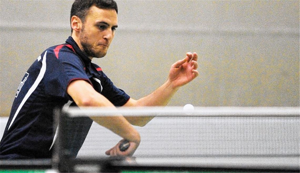 Drei Siege von Alexander Hudetz, der TTV Knittlingen unterliegt trotzdem. Foto: Fotomoment